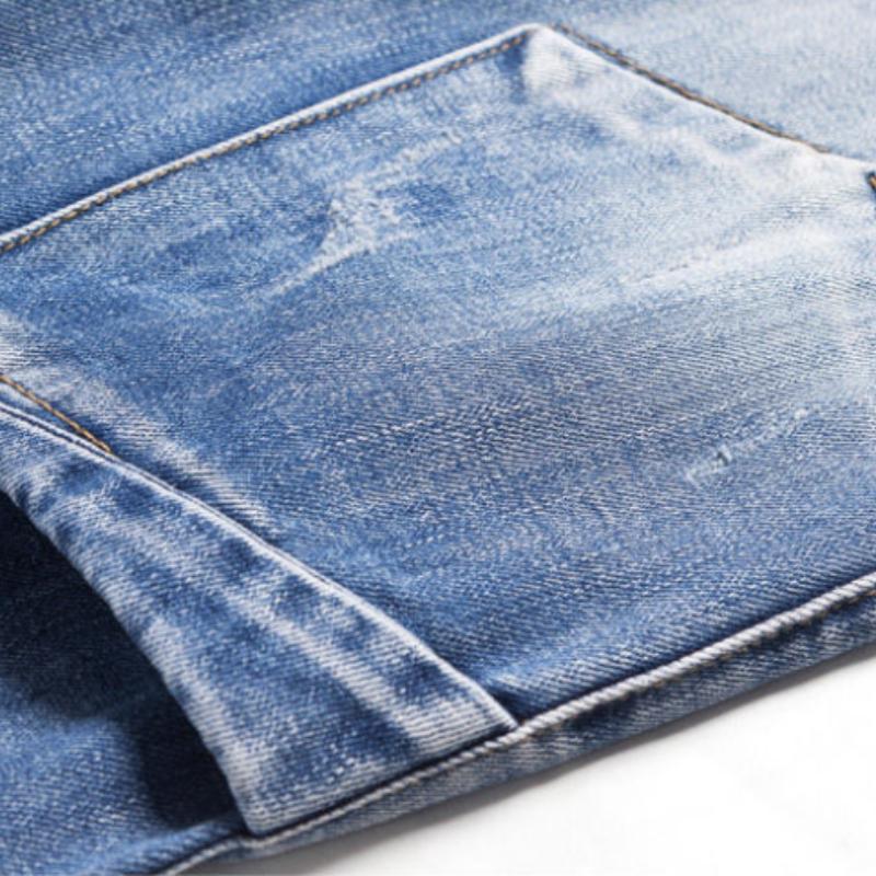 Korean Five-point Pants Women's Jeans Women Loose Summer Thin Section Pants High Waist Slim Straight Pants