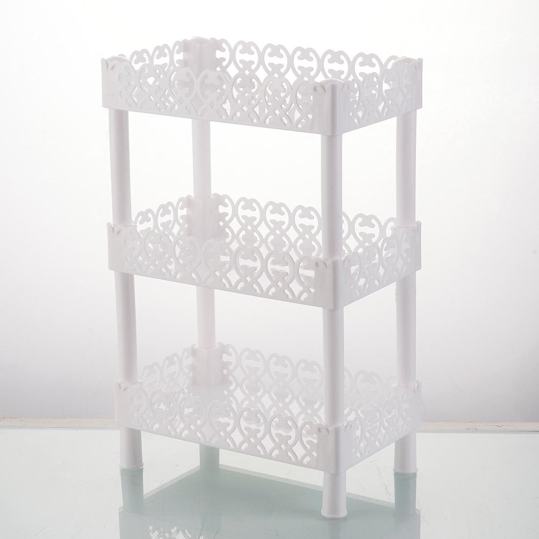 DIY Stand Shelf Holder Case Beautuful Commodity 3 Tiers Rack Storage Organizer