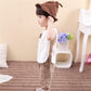 Cotton Baby Sets Leisure Sports Boy Girl Button T-shirt + Shorts Sets Toddler Clothing Baby Boy Girl Clothes