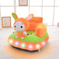 Luminescent with Music Infant Baby Sofa Chair 3 -6 Months Child Small Sofa Training Seat Seat Belt Anti-fall and Anti-rollover