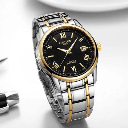 Men's Automatic Machinery Watches Simple Fashion Business Watch Waterproof Male Calendar Wristwatch