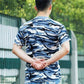 3 Pcs Camouflage Shirts Men Tees Wear-resistant Breathable T-shirt Casual Half Sleeve Pullover Labor Protection Clothing Summer