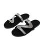 Women Summer Flat Bling Slippers Transparent Soft Jelly Shoes Female Flip Flops Sandals Outdoor Beach Ladies Slides Plus Size