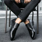 Men's Shoes Alligator British Pointed Men's High Heeled Shoes Personality Heightening Shoes Hair Stylist European Men's Shoes