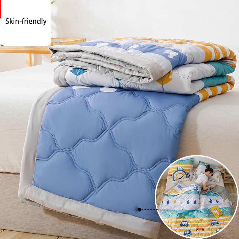 Summer Skin-friendly Thin Air Conditioning Quilt Single Double Summer Cool Quilt