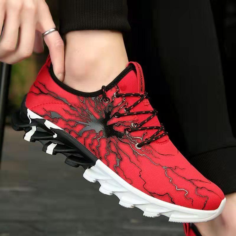 Running Shoes Men's Shoes Lightning Shoes Breathable Casual Shoes Tide Shoes