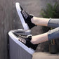 Female Summer Students Breathable Flying Woven Mesh White Shoes Hollow Soft Sole Shoes Sneakers