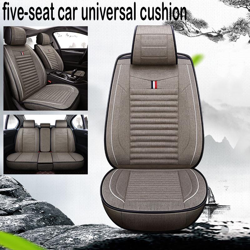 Four seasons universal seat cushion seat cover linen seat cushion seat cushion car seat cover