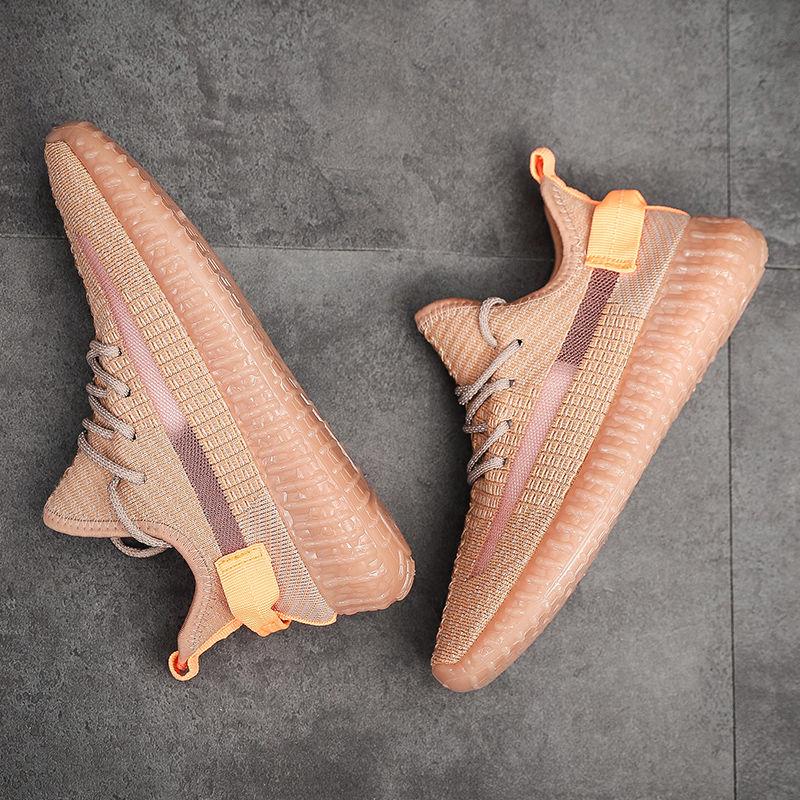 Sports shoes men's summer student net shoes men's luminous running shoes trend casual shoes