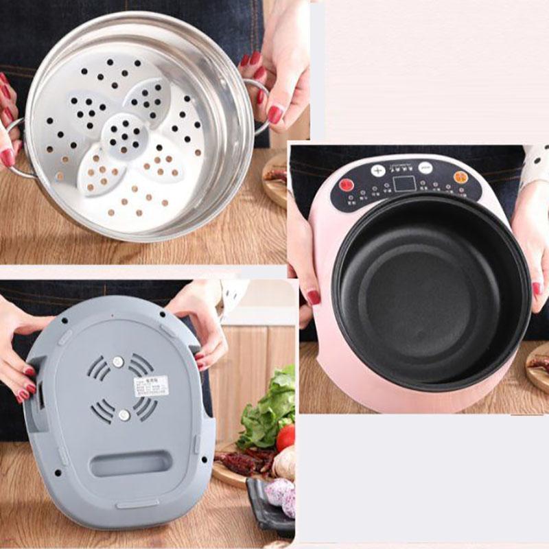 Electric Steamer Multi-layer Household Rice Steaming Timer Switch Appointment Cooking Electric Stew Pot Soup Rice Cooker