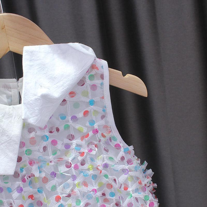 Girl Baby Dress Summer Baby Children's Clothing One-year-old Clothes Girls Summer Princess Dress Tutu Skirt