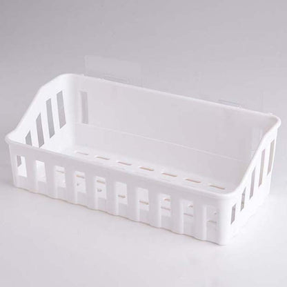 Bathroom Wall-mounted Storage Rack Organizer Multi-function Kitchen Hook Tissue Accessories