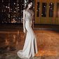 High-end Evening Dress Female Temperament Noble Fishtail Long Banquet Host Dress Skirt Skirt Queen