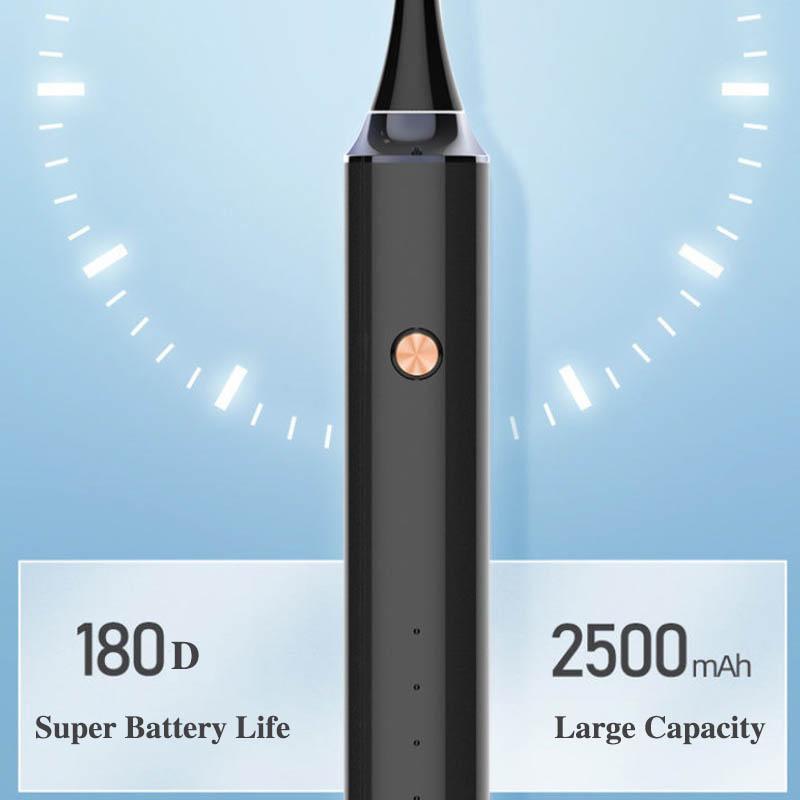 Oral Cleaning Supplies Ultrasonic Electric Toothbrush Waterproof Whitening Charging High-end Male and Female Automatic Toothbrush