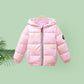 White Duck Down Girl's Down Jacket Autumn and Winter Colorful Short Windproof Warm Jacket