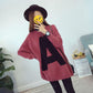 Pregnant Women's Autumn  Fashionable Sweaters  Mid-length Loose Coats  Maternity  Thicker Korean Winter Clothes