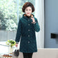 Winter Three-layer Plus Velvet Plus Cotton Overalls Long-sleeved Cotton-padded Jacket Women's Large Size Coat Overalls