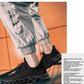 Men's Shoes Summer Breathable Thin Mesh Sports Shoes Men's Hollow Mesh Trendy Shoes