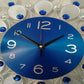 Fashion Blue Shell Simple Art Wall Watch Specifications Creative Clock Modern Wall Clock
