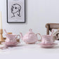 Coffee Cup Flower Teacup Set Household Small Luxury European Style British American Simple Ins Drinking Cup Nordic High-end