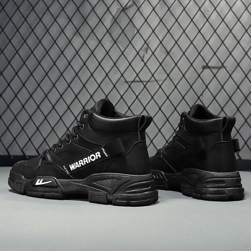 Men's Shoes Martin Boots Men's Autumn Men's High-top Tooling Boots Labor Insurance Shoes Men's Work Shoes