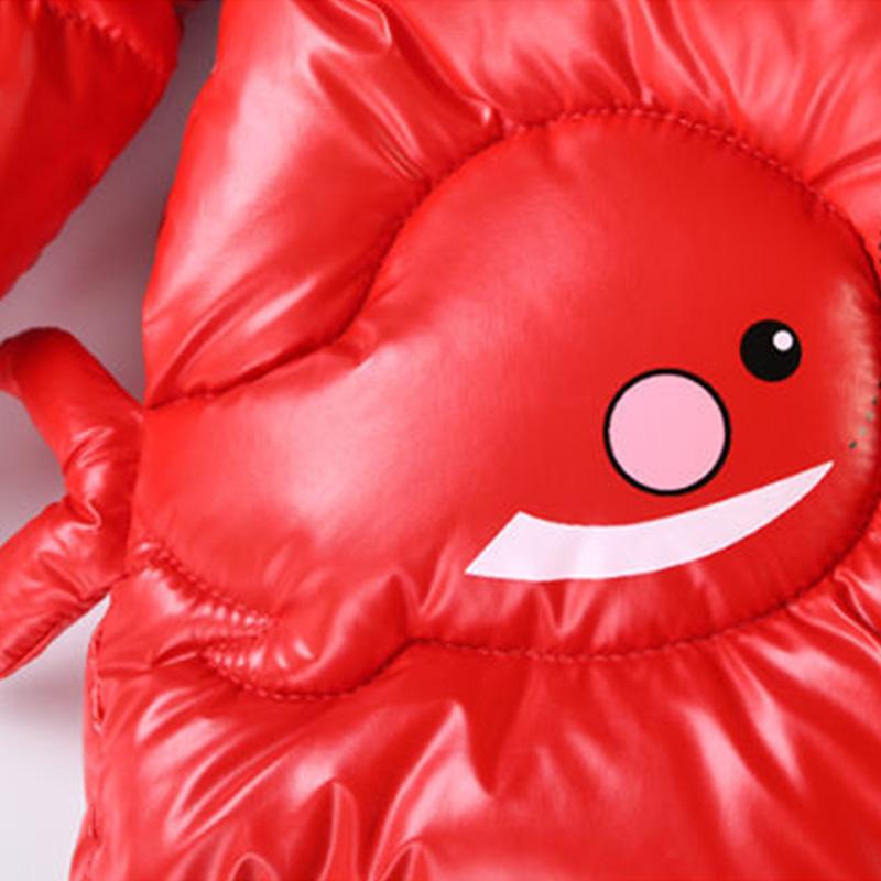 Girls' Winter Clothes Cotton-padded Clothes To Keep Warm, Baby Down Cotton-padded Clothes, Children's Wash-free Cartoon Padded Jacket Trend