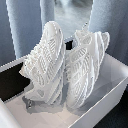 Sports Shoes Female Korean Version of The Thick Bottom Mesh Breathable Old Shoes Wild Ins Tide Shoes White Shoes