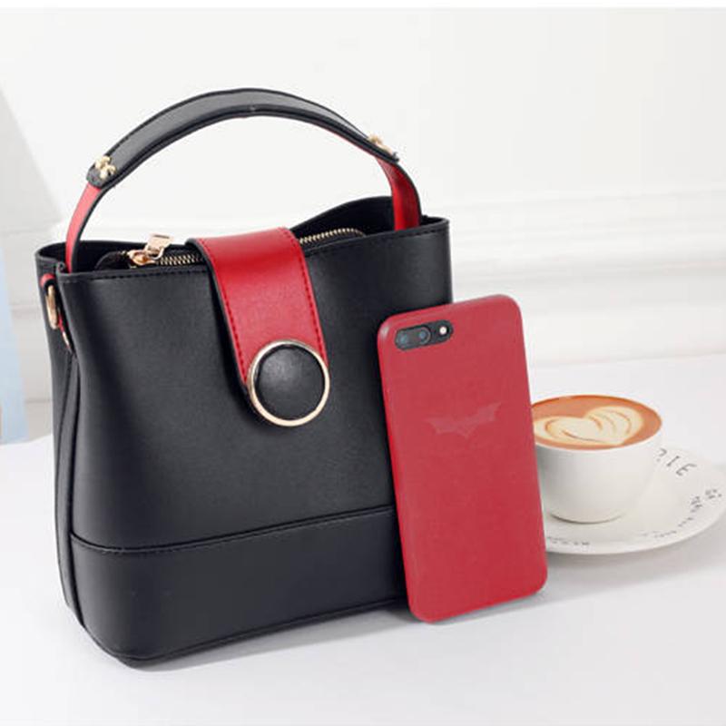 Handbag for women small square leather shoulder handbags organiser storage umbrella mini IPAD