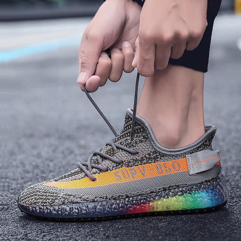 Men Sneakers Breathable Mesh Sneakers Men Casual Shoes Men Shoes Lace Up Men Sneakers Training Shoes