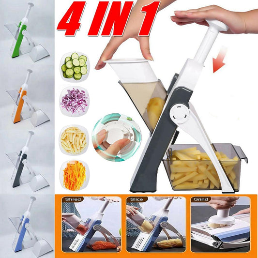 4 IN 1 Multifunctional Foldable Kitchen Chopping Artifact -Vegetable Slicer Food Chopper