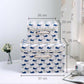 Simple Cartoon Cotton Linen Storage Box Dust Cover Foldable Clothes Underwear Toy Storage Box