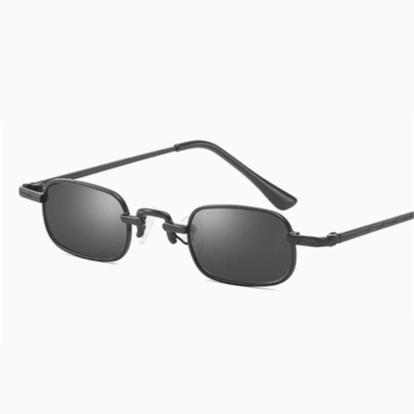 Small Steampunk Sunglasses Women Fashion Metal Retro Yellow Sun Glasses for Men Brand Designer Mirro