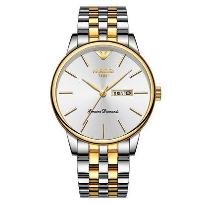 Men Watch Luxury Business Automatic Machinery Men's Watches Full Steel Waterproof Man Clock Watchs