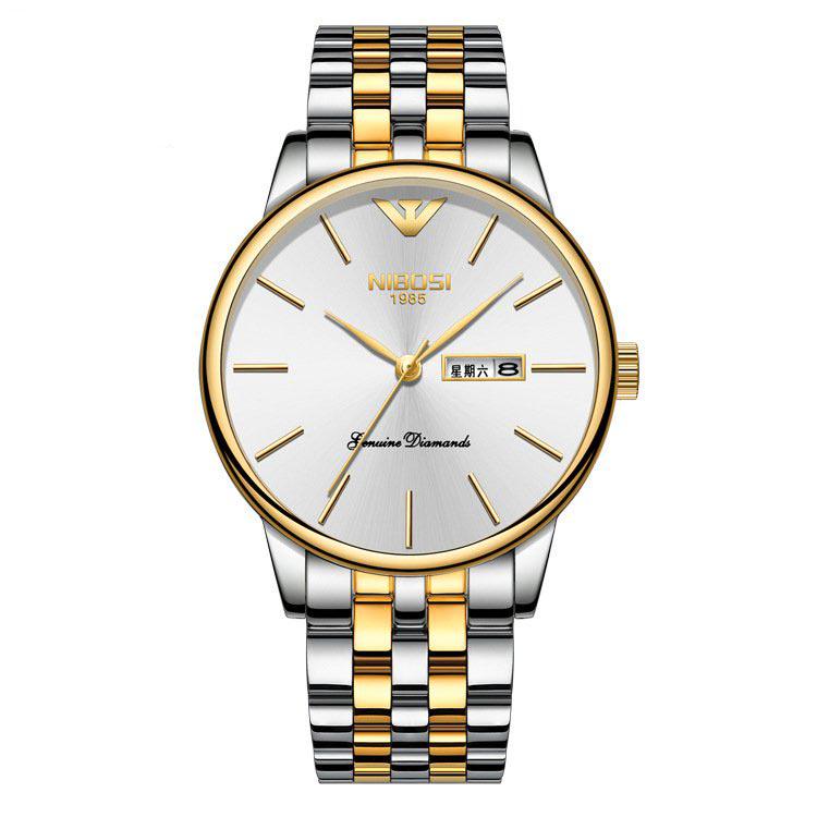 Luxury Brand Automatic Machinery Watches Men Leather Waterproof Business Watch Men Leisure Clock Man