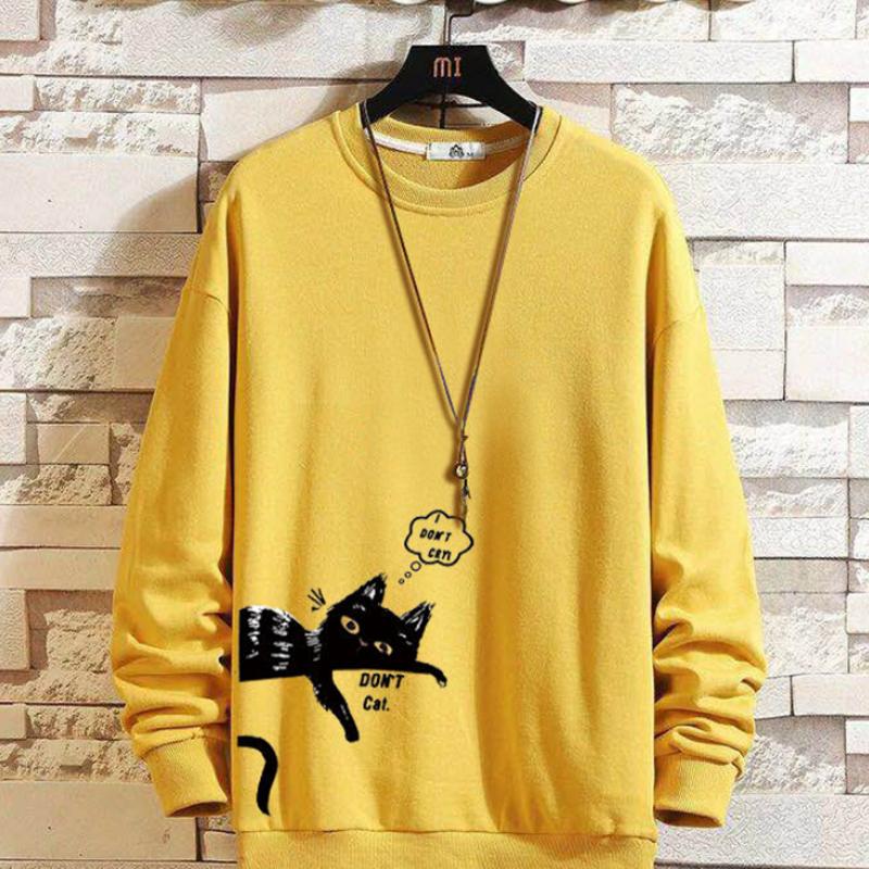 Top/suit Long-sleeved Suit Men's Jacket Spring and Autumn Pullover Sweater Tide Brand T-shirt Large Size Student Sports Casual Long Pants