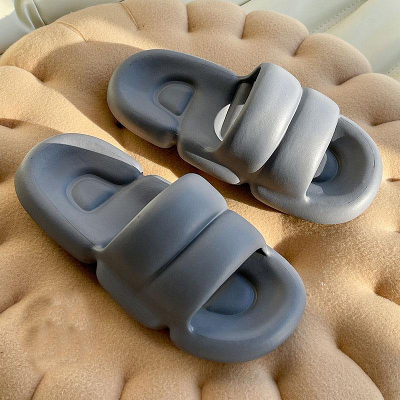 Soft Slippers Women Summer Fashion Home Bathroom Bath Non-slip Deodorant Thick Bottom Couple Sandals Men Tide