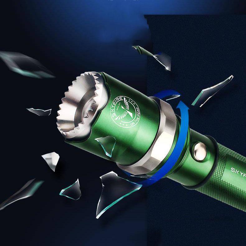 Powerful Led Flashlight Zoom Torch 18650/26650 Rechargable Battery Brighter Than Outdoor Light