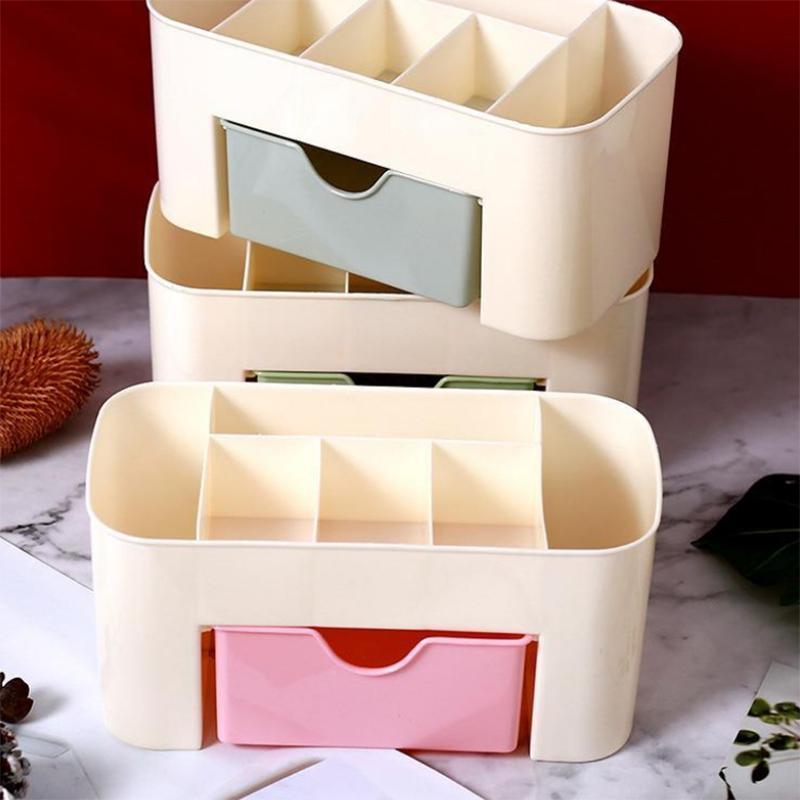 Cosmetic Storage Box Desktop Lipstick Net Red Skin Care Mask Dressing Table Household Brush Bucket Debris Sorting Rack