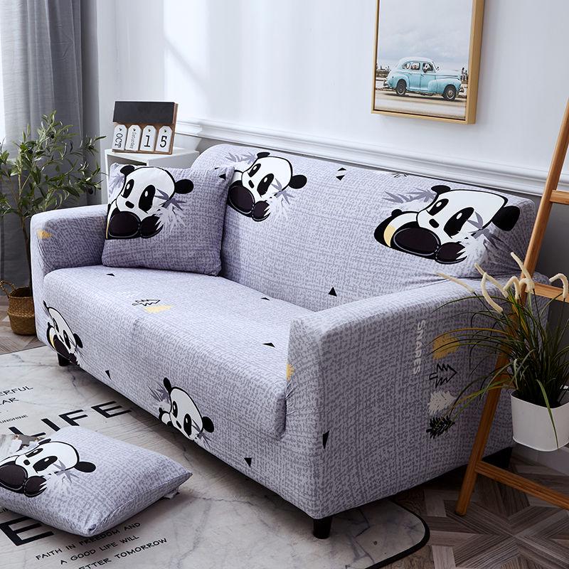 Stretch Sofa Covers Merry Christmas Elk Slipcover 1/2/3/4 Seater All-inclusive Big Elasticity Covers