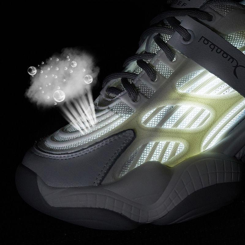 White Sneakers Women Shoes Ulzzang Chunky Sneakers Platform Vulcanize Shoes Woman Tenis Feminino Breathable Mesh Dad Shoes