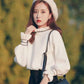 Pofulove Autumn and Winter High-quality Core-spun Yarn Sweater Women Loose Pullover Wild Sweater