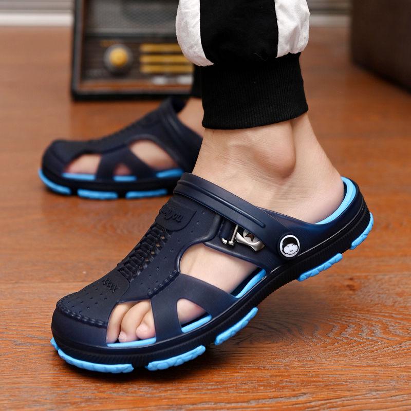 Men Beach Sandals Summer Shoes Leisure Hollow Slippers Men Flip Flops Light Sandalias Summer Shoes