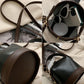 Bucket Bag Shoulder Messenger Bags Casual Female Crossbody Bags Portable PU Leather Multi-Layer Large Capacity Handbag