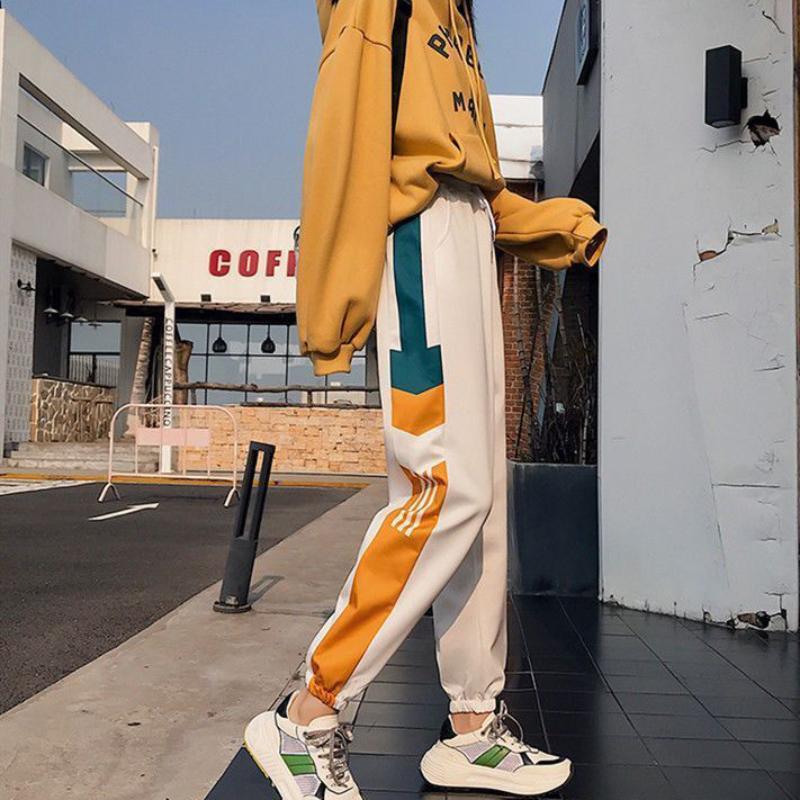 Ins Track Pants Summer Thin Harem Pants Harajuku Bf Style Hiphop Student Korean Style Trendy Loose Casual Pants