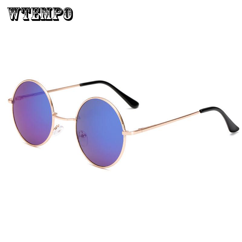 WTEMPO Male Famale Women Men Goggles Fashionable round Outdoor Sunglasses Eyewear