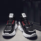 Spring Men's High-top Sports Shoes Men's All-match Height Increase Shoes Breathable Student Shoes Men