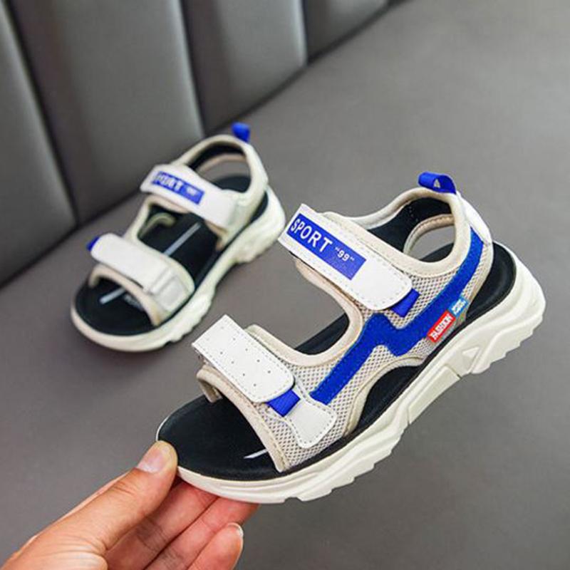 Children's Sandals Open-toed Soft-soled Non-slip Beach Shoes Large Children's Student Shoes Boys Children's Shoes Summer