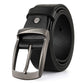 Genuine Leather Belt Men's Leather Casual Belt Waist Strap Alloy Pin Buckle Belt