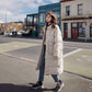 Cotton Jacket Female Ins Tide Winter Mid-length Korean Version of Loose Cotton Clothing Thickened Student Bread Clothing