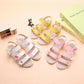 Girls Sandals Summer Children Sandals Korean Fashion Wild Flower Princess Shoes Baby Roman Shoes